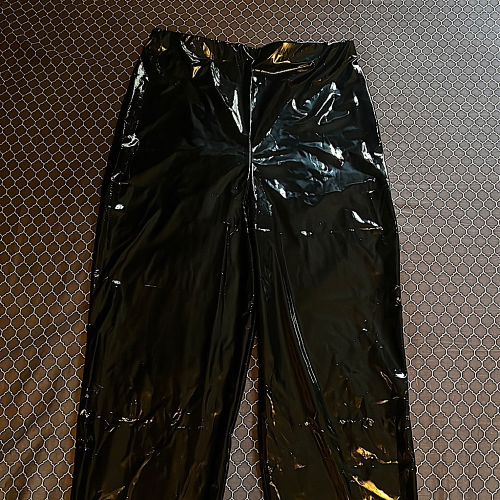 PrettyLittle Thing Vinyl Pant US Size 8